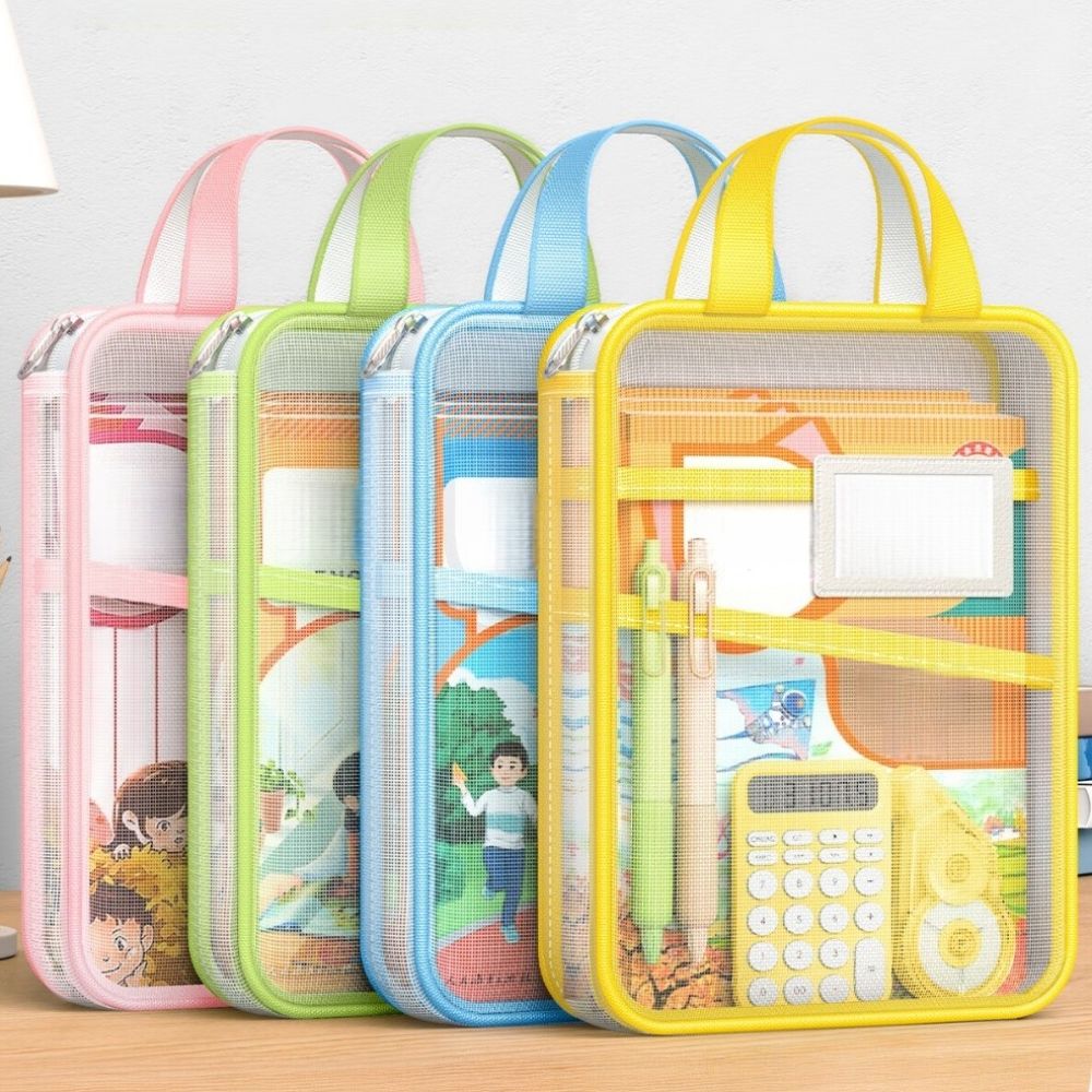 Stationery Supplier - Siatkowa torba na artykuły papiernicze, 3