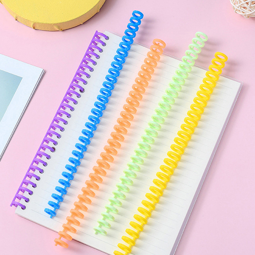 Binding Comb Plastic - 10 sztuk plastikowych spiral do oprawiania
