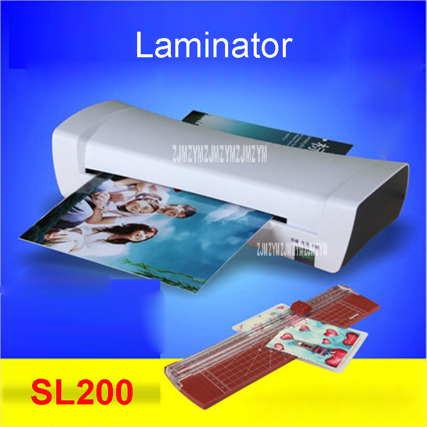 Document Laminator Pouch - SL200 biały A4 Photo Laminator biurowy