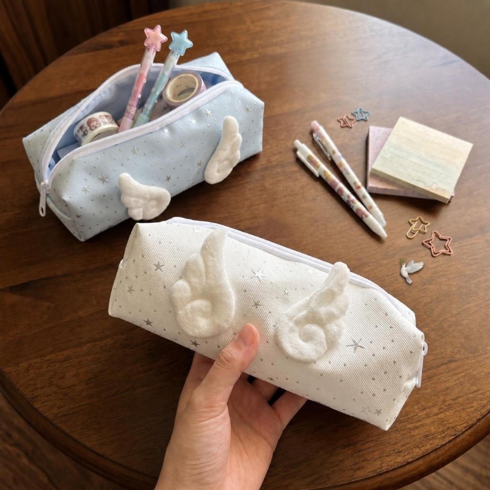 Pen Pouch Roll - Piórnik w stylu Ins z nadrukiem