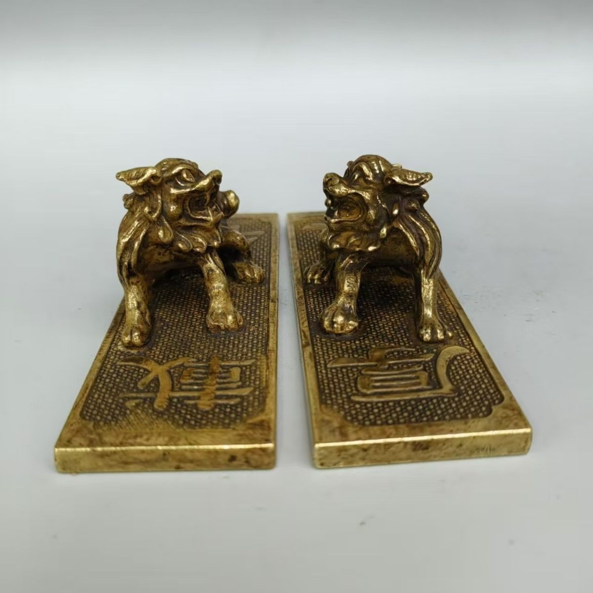 Lion Stationery & Office Supply(Kunshan)Co.Ltd - Para mosiężnych ciężarków do papieru w