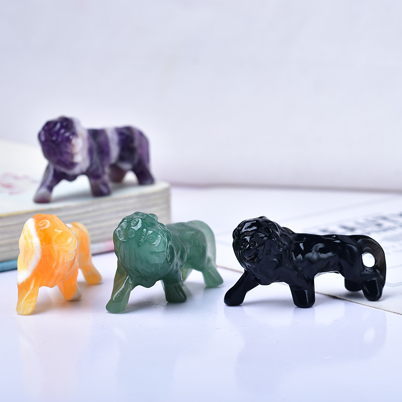 Lew naturalny kryształ obsydia – Lion Stationery & Office Supply(Kunshan)Co.Ltd recenzja i cena