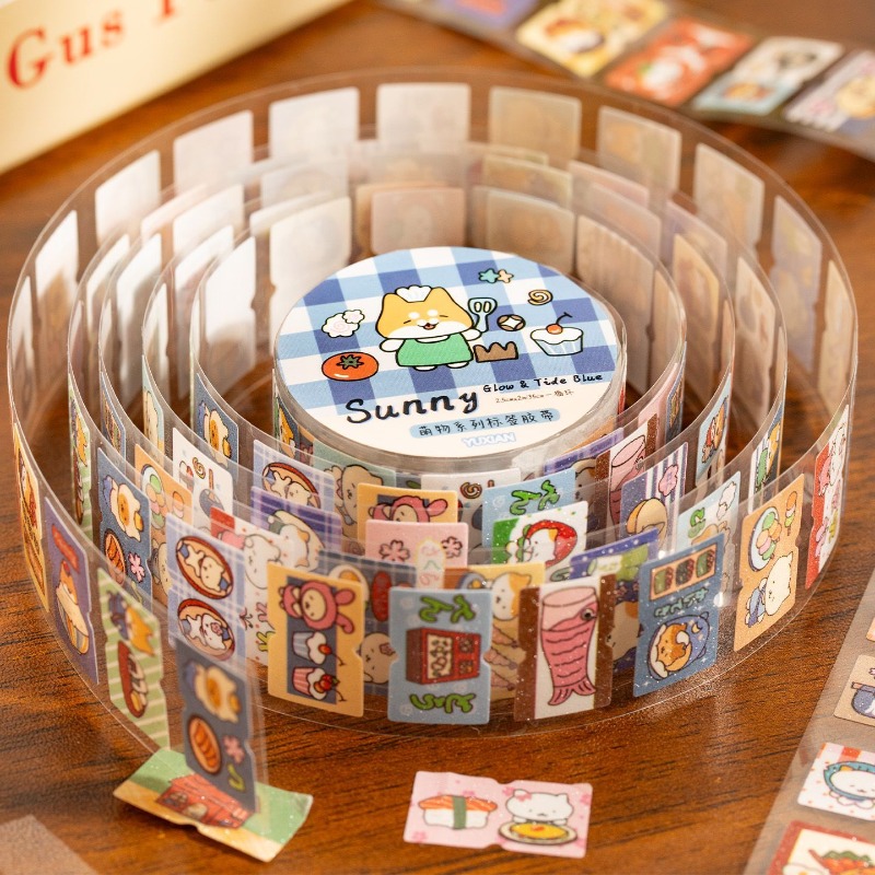 Zestaw 4 taśm washi z motywem  – Washi Tape Set recenzja i cena