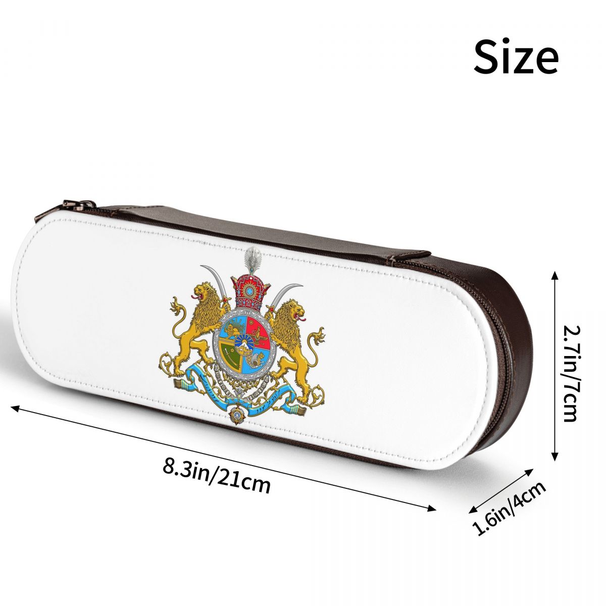 Piórnik skórzany z motywem fla – Lion Stationery & Office Supply(Kunshan)Co.Ltd recenzja i cena