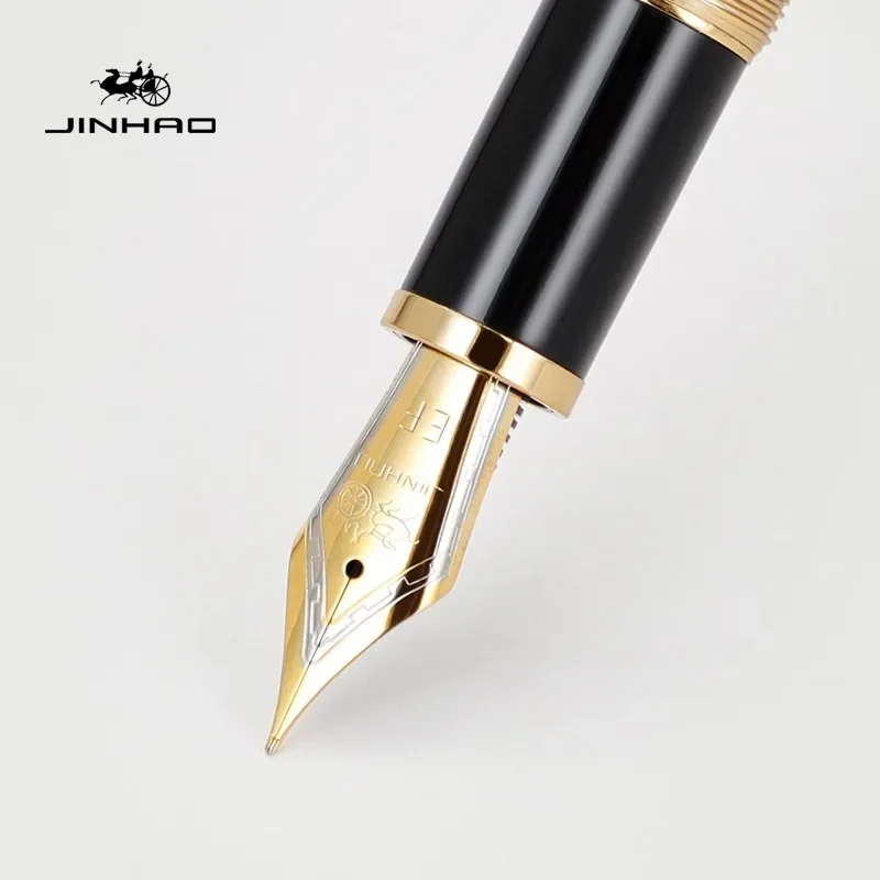 JINHAO X350 wieczne pióro meta – Stationery Supplies Business recenzja i cena