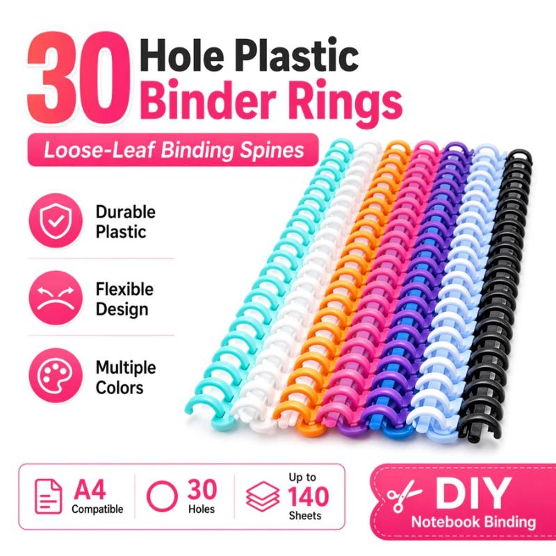 10 sztuk – plastikowe łączniki – Binding Comb Plastic recenzja i cena