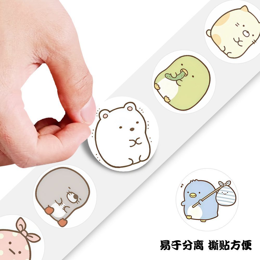 Rolka naklejek Sumikko Gurashi – Washi Tape Set recenzja i cena