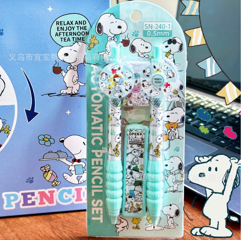 Nowy zestaw ołówków Snoopy, oł – Mechanical Pencil Lead recenzja i cena