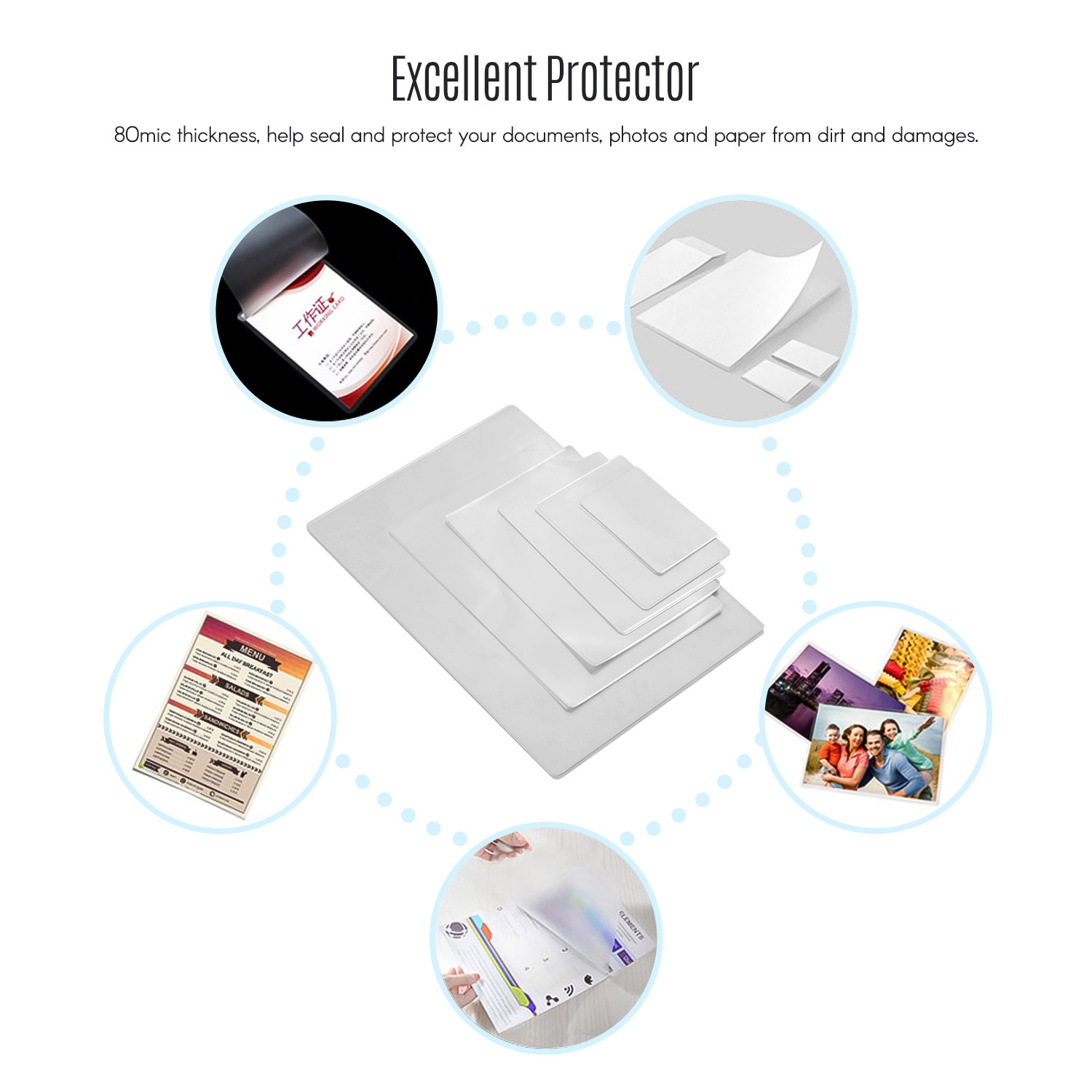 80mic woreczki folia do lamino – Document Laminator Pouch recenzja i cena