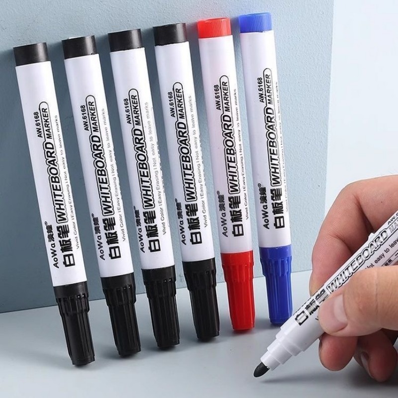 4/8 szt. czarnych, zmazywalnyc – Whiteboard Marker Set recenzja i cena