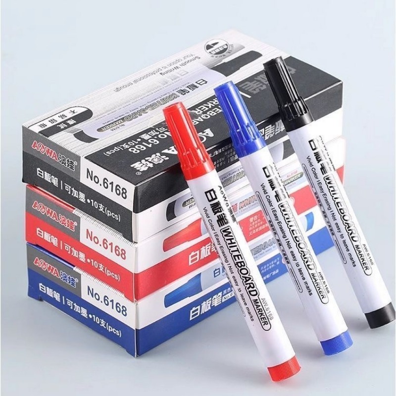 4/8 szt. czarnych, zmazywalnyc – Whiteboard Marker Set recenzja i cena