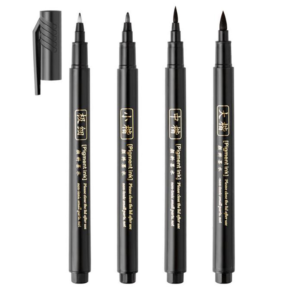 4 szt. Pędzelków do kaligrafii – Stationery Supplier recenzja i cena