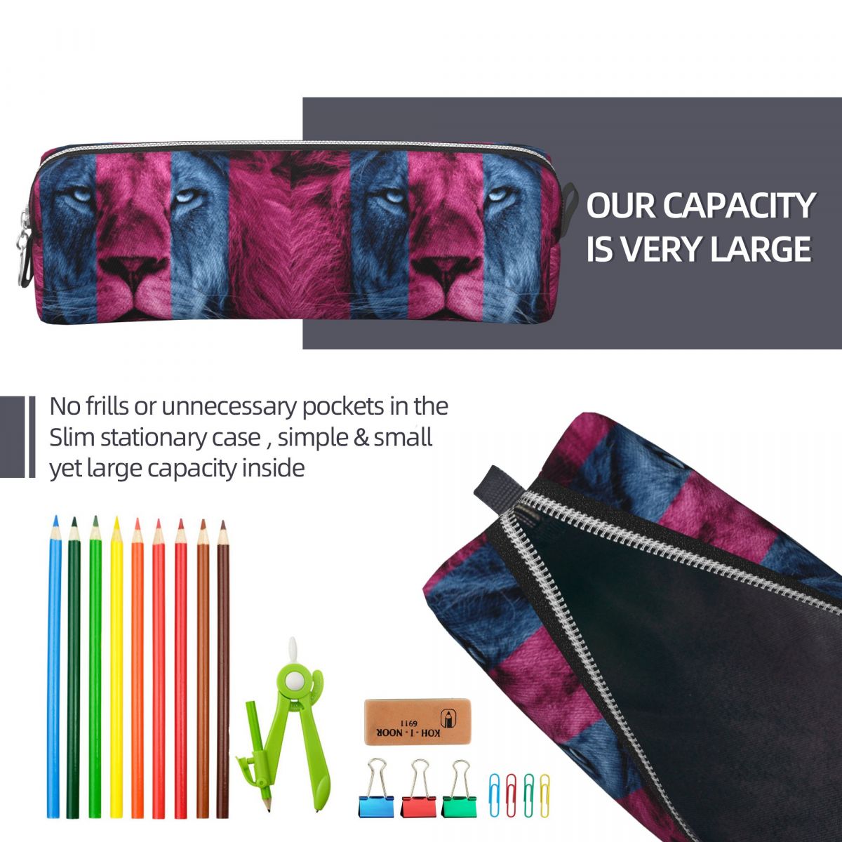 Piórniki Aston Villa Lion dla  – Lion Stationery & Office Supply(Kunshan)Co.Ltd recenzja i cena