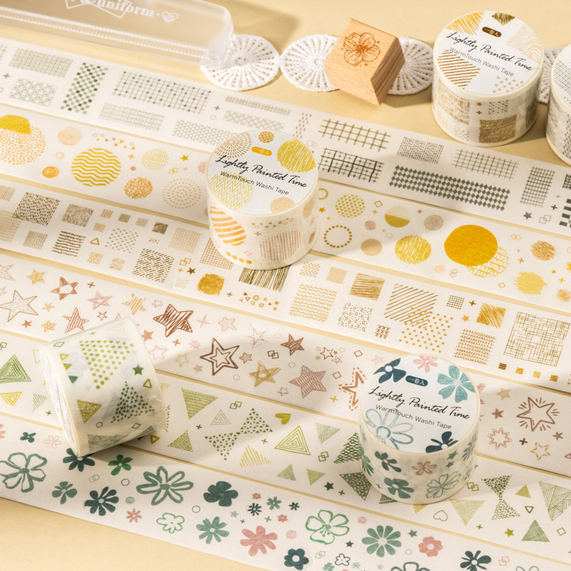 Taśma Washi JIANQI 30mm * 2m w – Washi Tape Set recenzja i cena