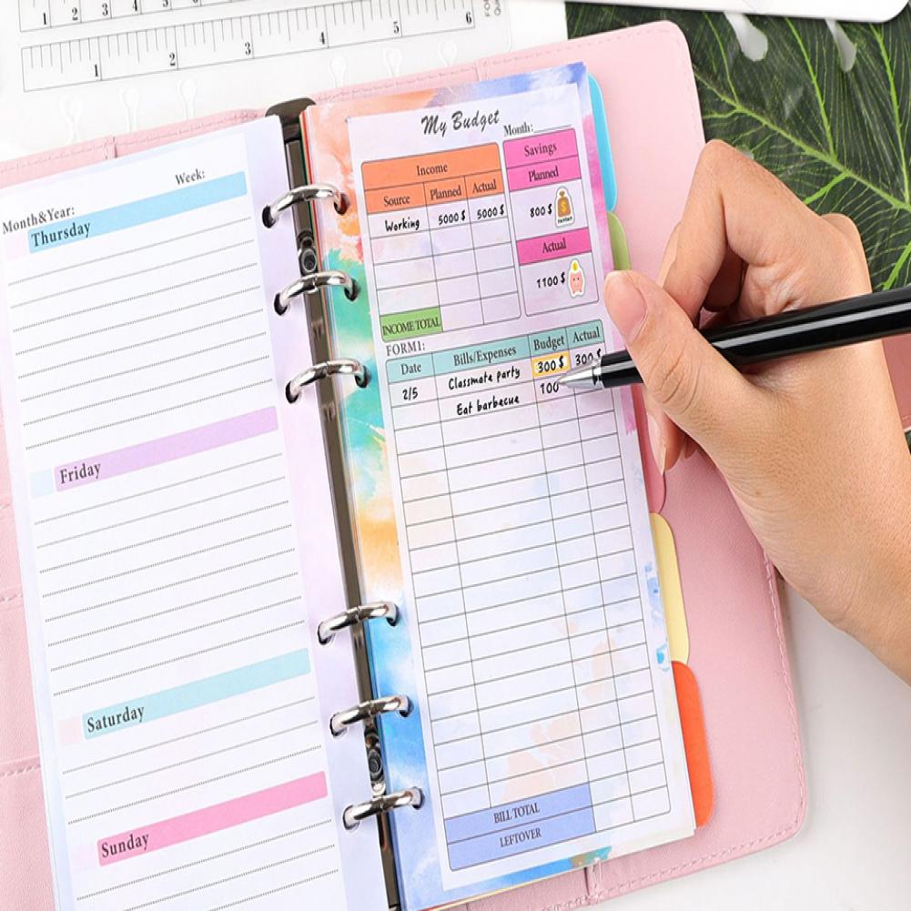 A6 budżet planer zestaw uzupeł – Planner Weekly Budget recenzja i cena