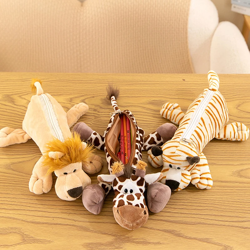 Pluszowy piórnik dla dziecka n – Lion Stationery & Office Supply(Kunshan)Co.Ltd recenzja i cena