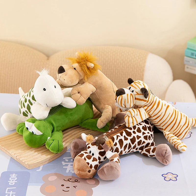 Pluszowy piórnik dla dziecka n – Lion Stationery & Office Supply(Kunshan)Co.Ltd recenzja i cena