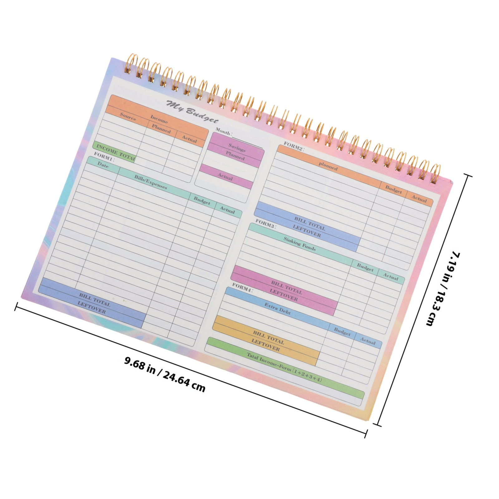 Książka finansowa B5, tygodnio – Planner Weekly Budget recenzja i cena