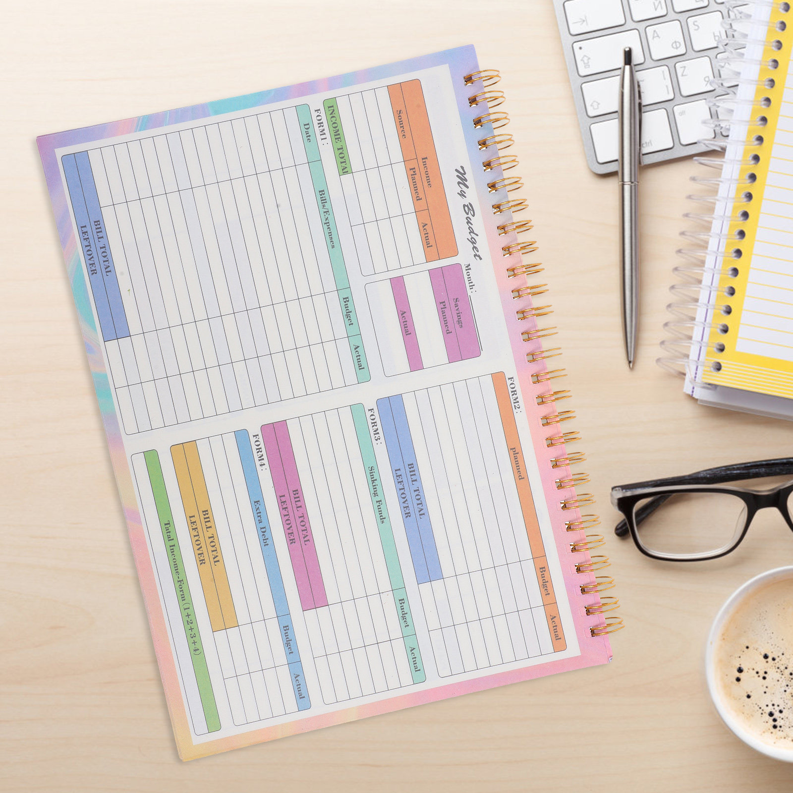 Książka finansowa B5, tygodnio – Planner Weekly Budget recenzja i cena